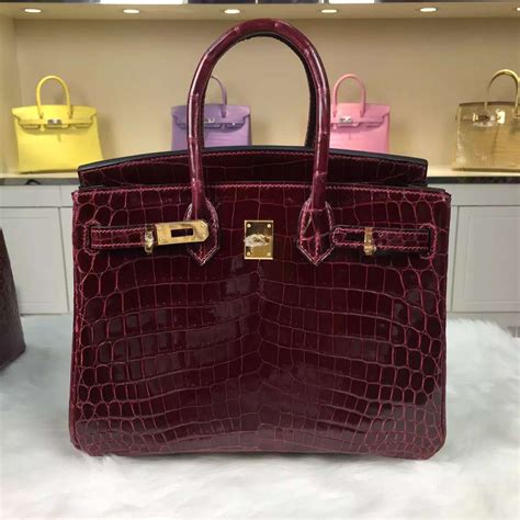 red hermes crocodile birkin|hermes crocodile birkin price.